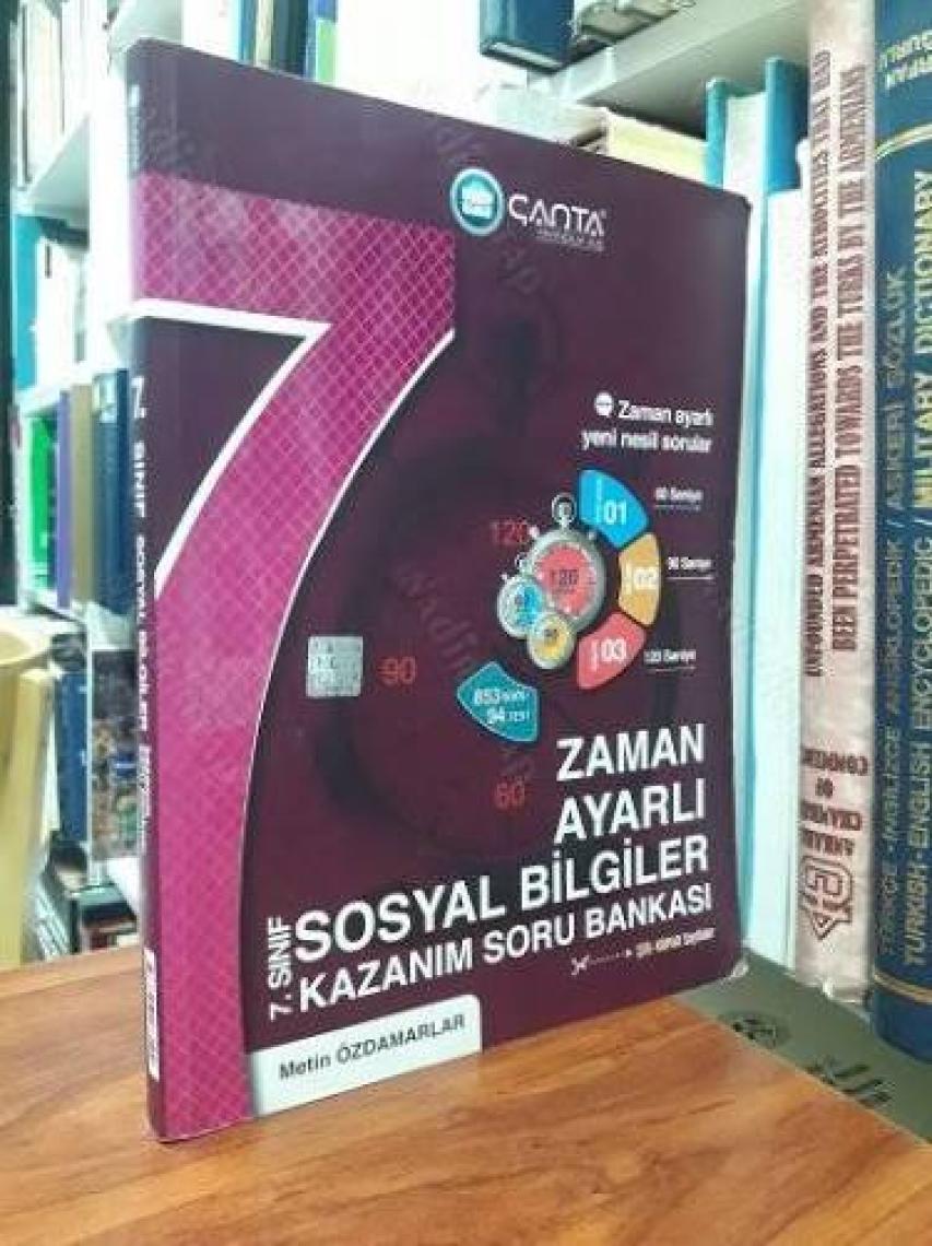 Çanta Yayınları 7. Sınıf Sosyal Bilgiler Hazırlayan Defter