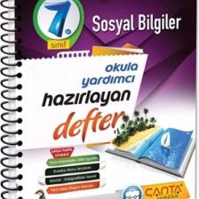 Çanta Yayınları 7. Sınıf Sosyal Bilgiler Hazırlayan Defter