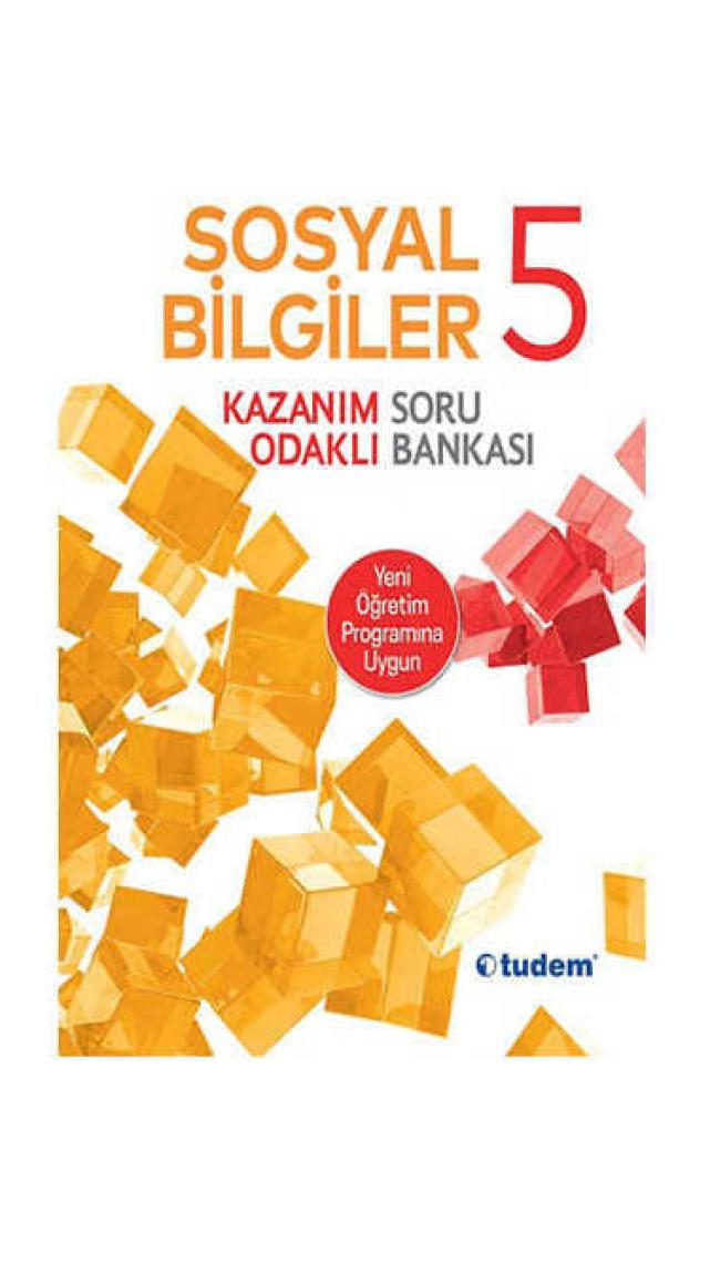 Tudem Yayınları 5. Sınıf Sosyal Bilgiler Soru Bankası
