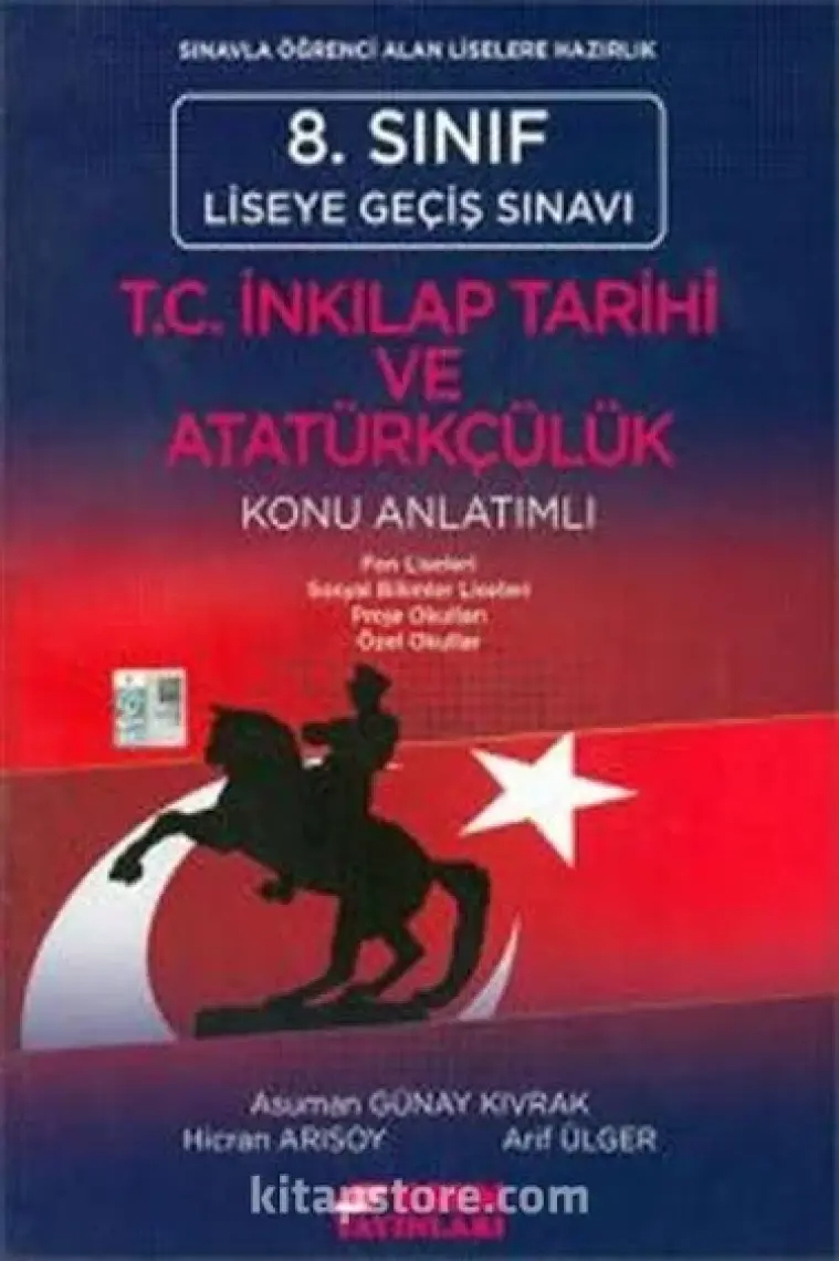 Esen Yayınları 8. Sınıf LGS T.C. İnkılap Tarihi ve Atatürkçülük Konu Anlatımlı