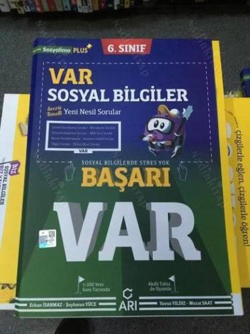 Arı Yayıncılık 6.Sınıf Var Sosyal Bilgiler Soru Bankası
