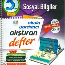 Çanta Yayınları 5. Sınıf Sosyal Bilgiler Alıştıran Defter