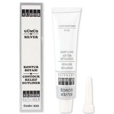 331 Kontur Boyası Gümüş 25 ml