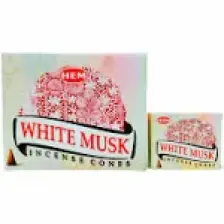 White Musk Aromalı Konik Tütsü