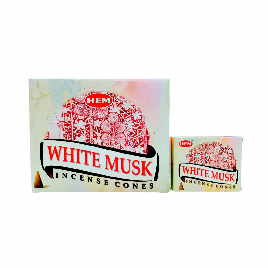 White Musk Aromalı Konik Tütsü