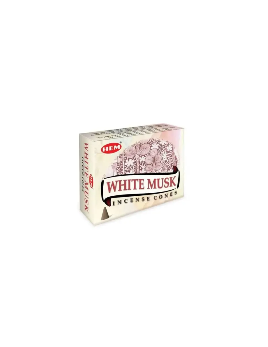 White Musk Aromalı Konik Tütsü