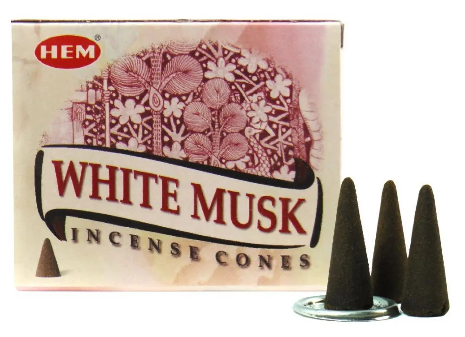 White Musk Aromalı Konik Tütsü
