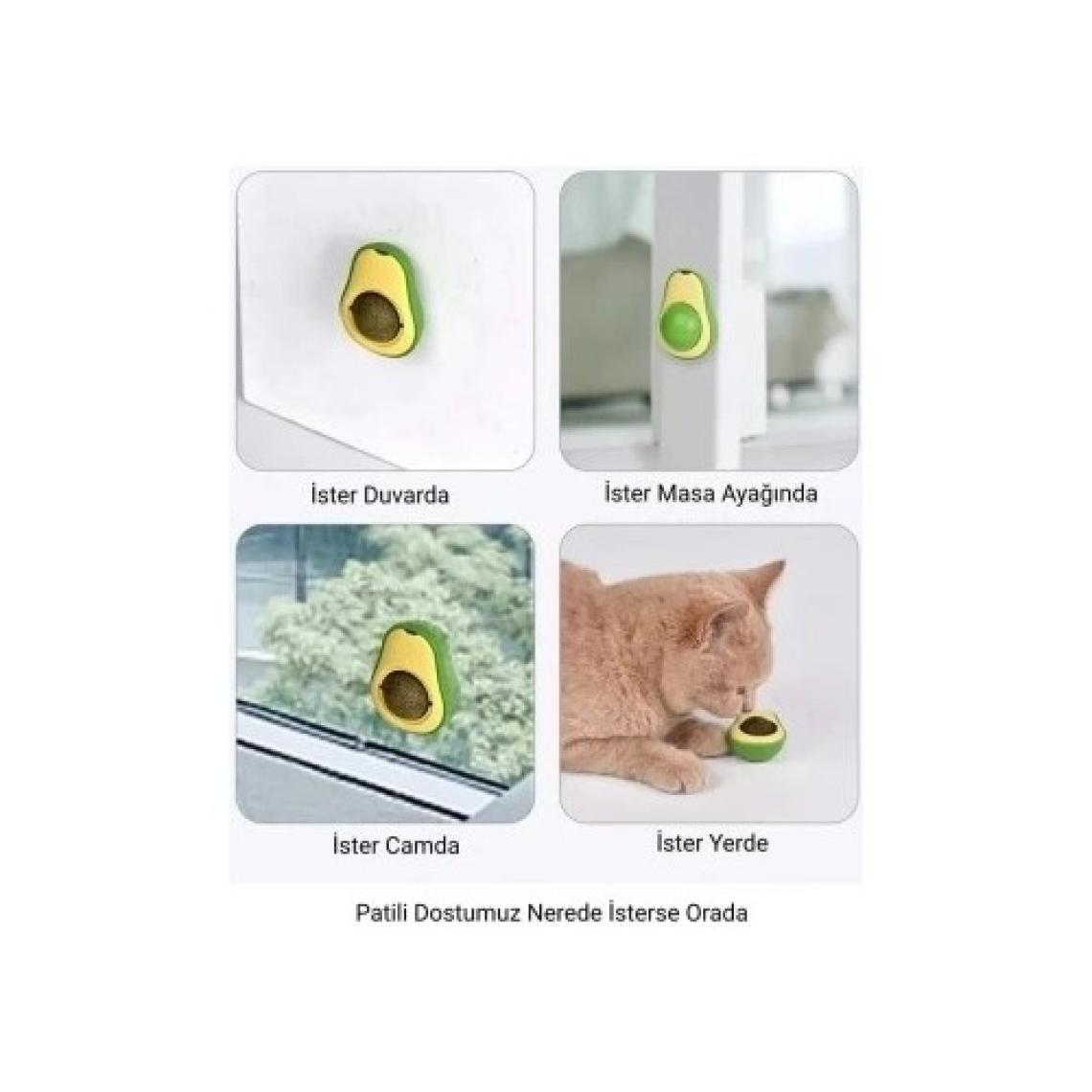 Avokado Kedi Nanesi Cat Mint Oyun Topu