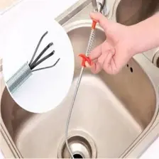 Ramdets  Paslanmaz Çelik Esnek Lavabo Tıkanıklığı Açıcı Tel