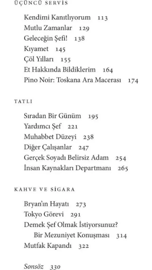 Mutfak Sırları
