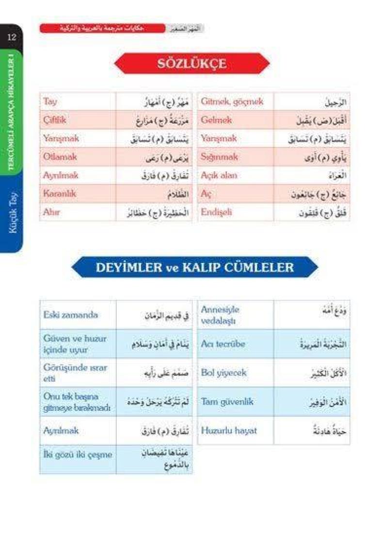 Tercümeli Arapça Hikayeler 1