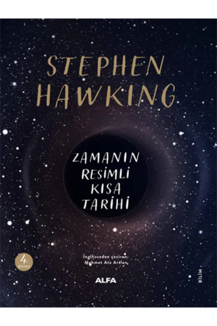 Alfa Yayınları Zamanın Resimli Kısa Tarihi (Ciltli) - Stephen Hawking