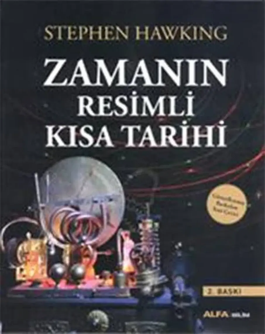 Alfa Yayınları Zamanın Resimli Kısa Tarihi (Ciltli) - Stephen Hawking