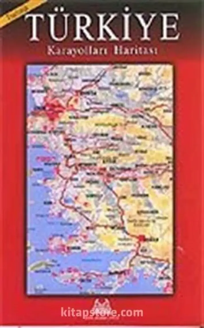 Turistik Karayolları Haritası Türkiye / Büyük Boy - Derleme