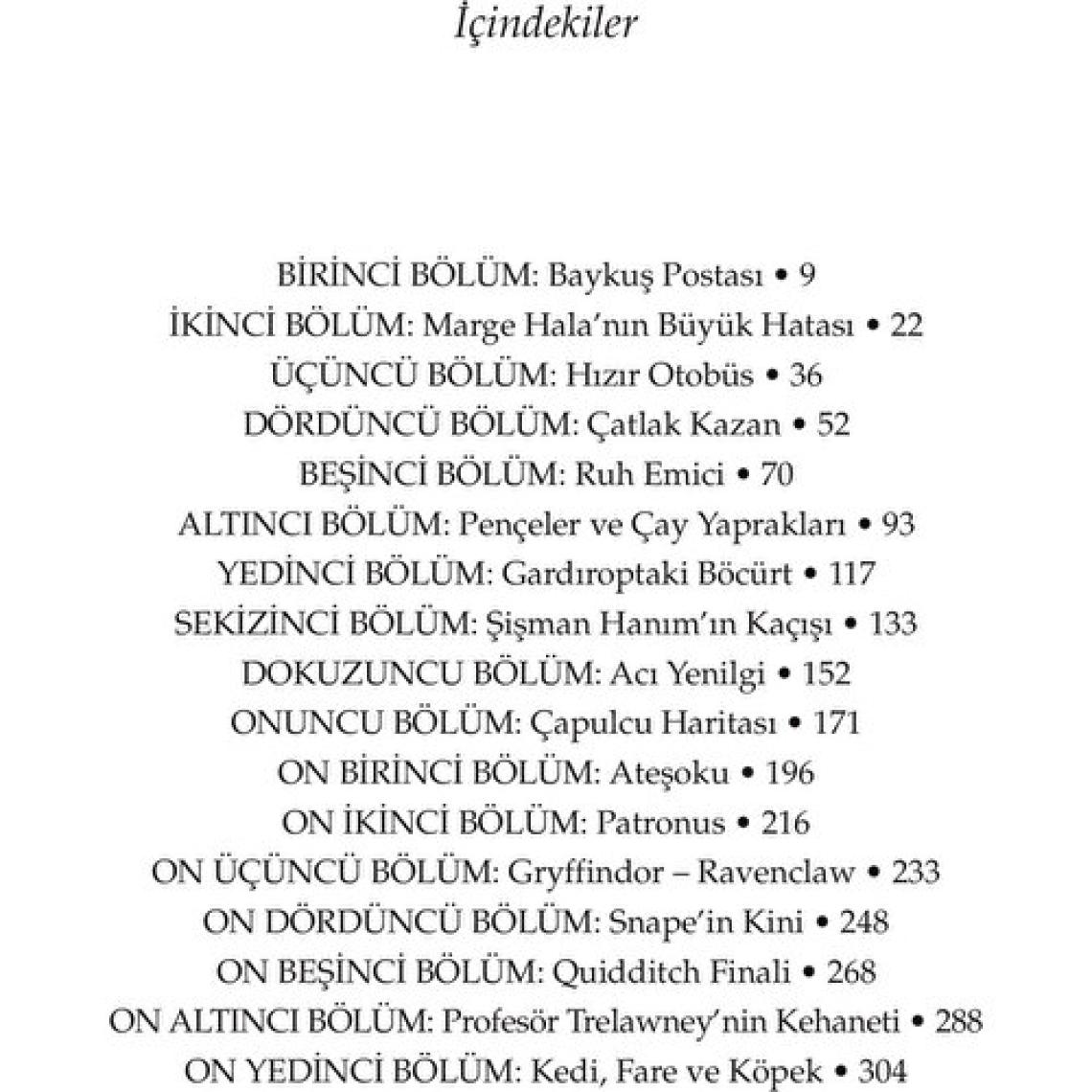 Harry Potter ve Azkaban Tutsağı 3. Kitap - J.K Rowling