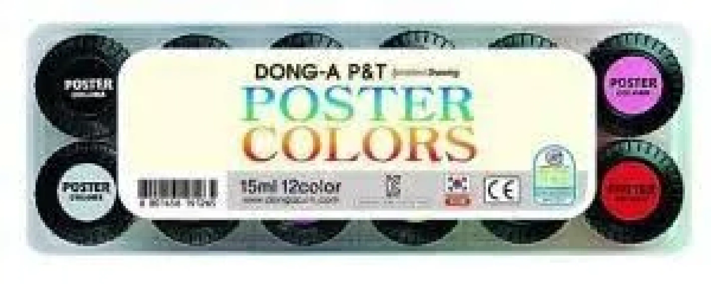 Dong-A Poster Color Guaj Boya Seti 12 renk