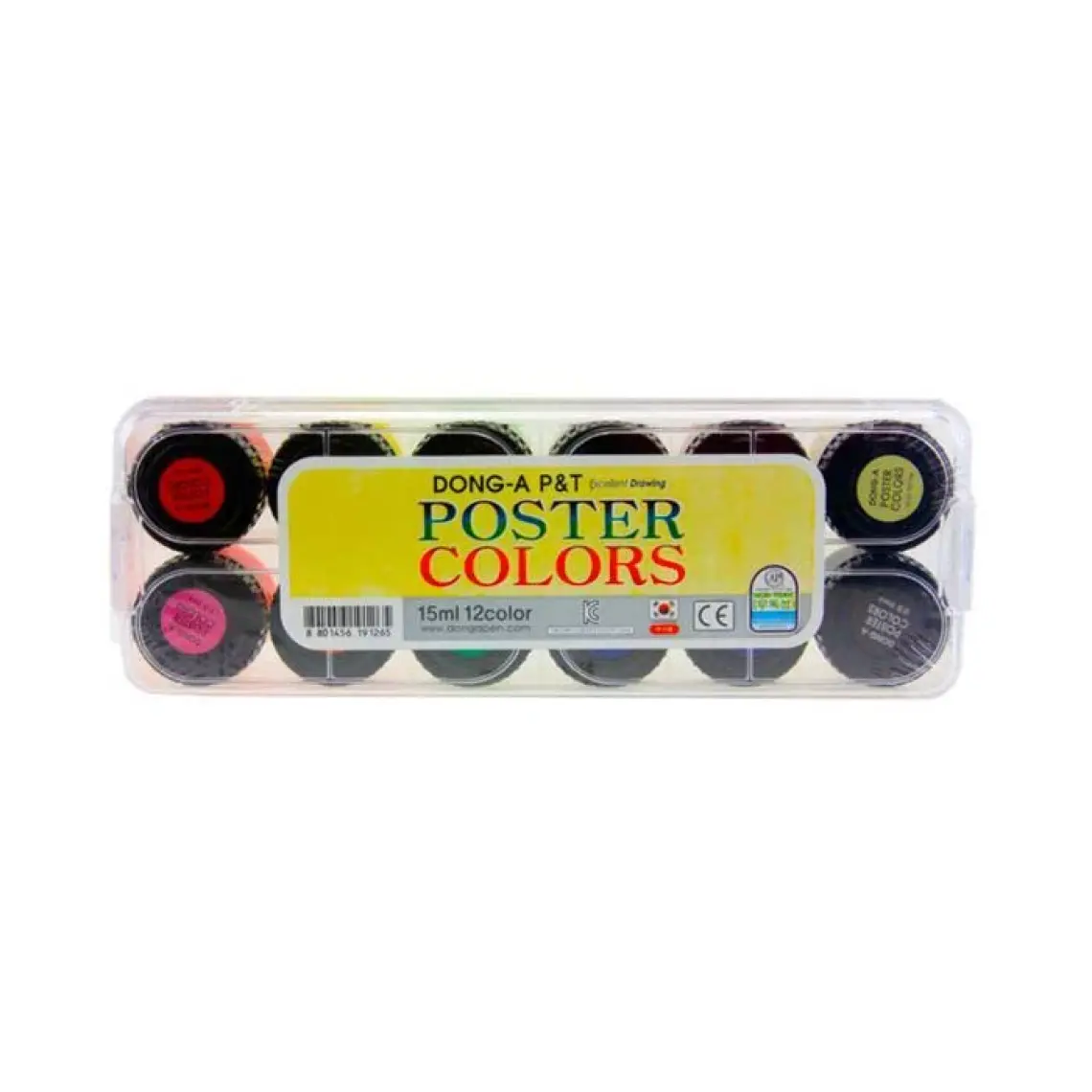 Dong-A Poster Color Guaj Boya Seti 12 renk