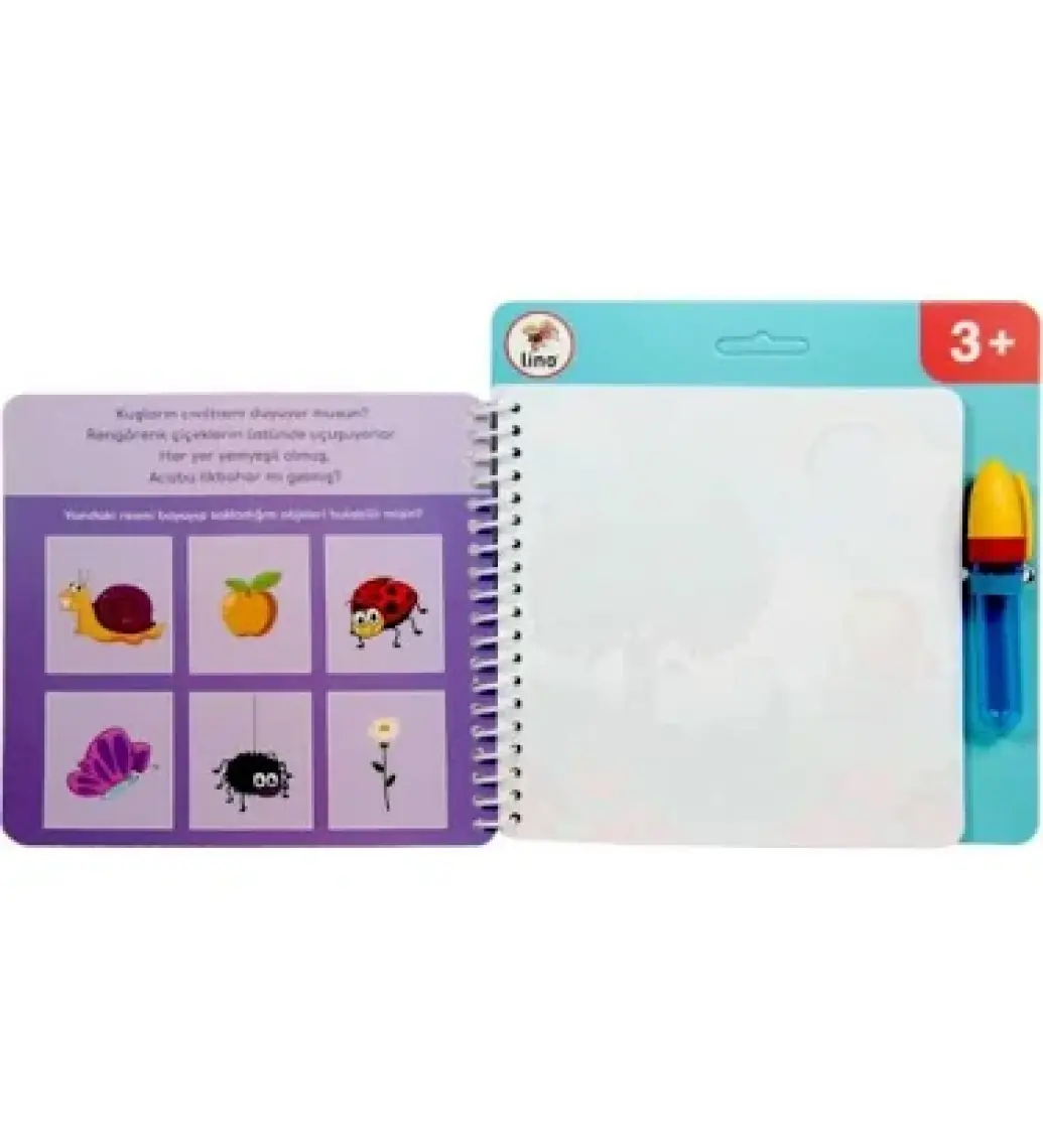 Lino Aqua Magic Book Mevsimler Sihirli Boyama Kitabı