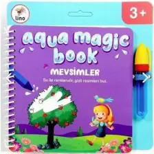 Lino Aqua Magic Book Mevsimler Sihirli Boyama Kitabı