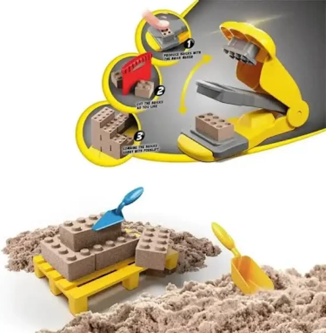 Art Craft 03744 Artstand Forklift Operatör Kum Set - Fen Toys