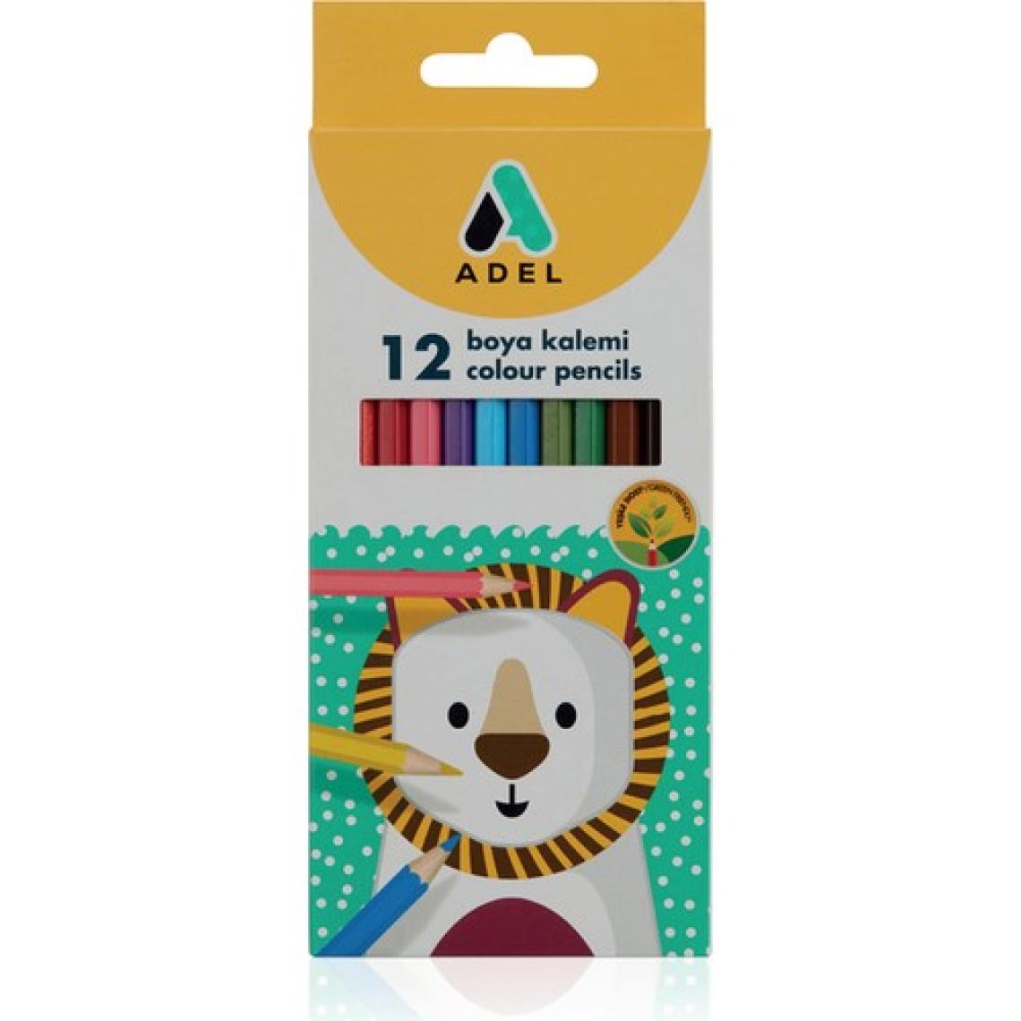Adel 4’lü Boyama Seti+Resim Defteri 25X35
