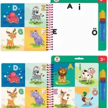 Lino Aqua Magic Book Eğlenelim, Öğrenelim Sihirli Boyama Kitabı