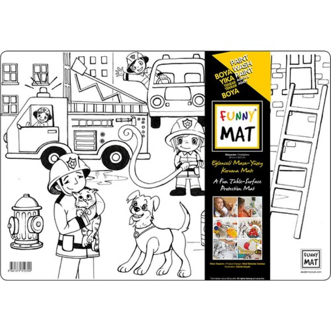 Akademi Çocuk-Funny Mat- İtfaiyeler