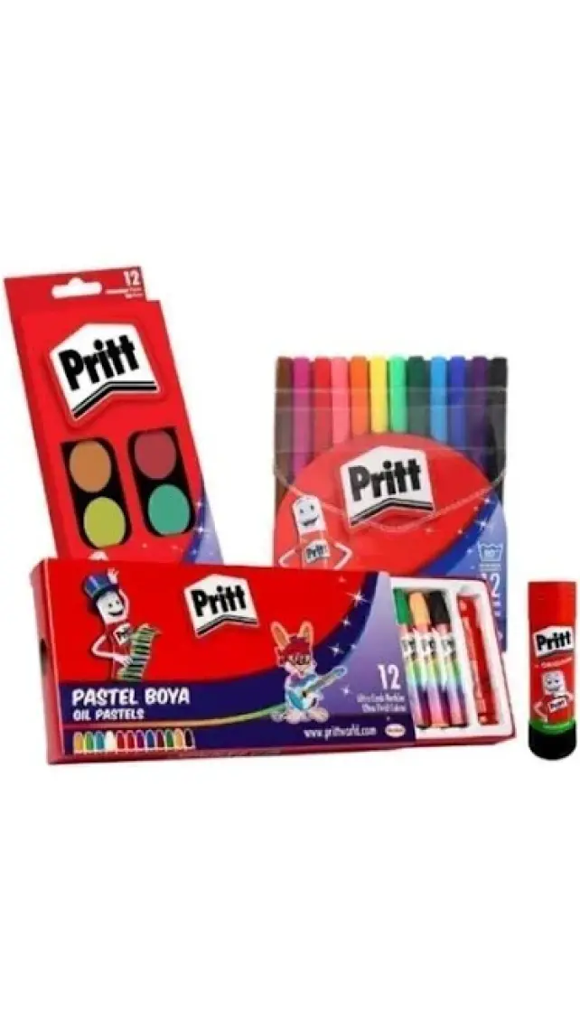 Pritt Boyama Yapıştırma Seti