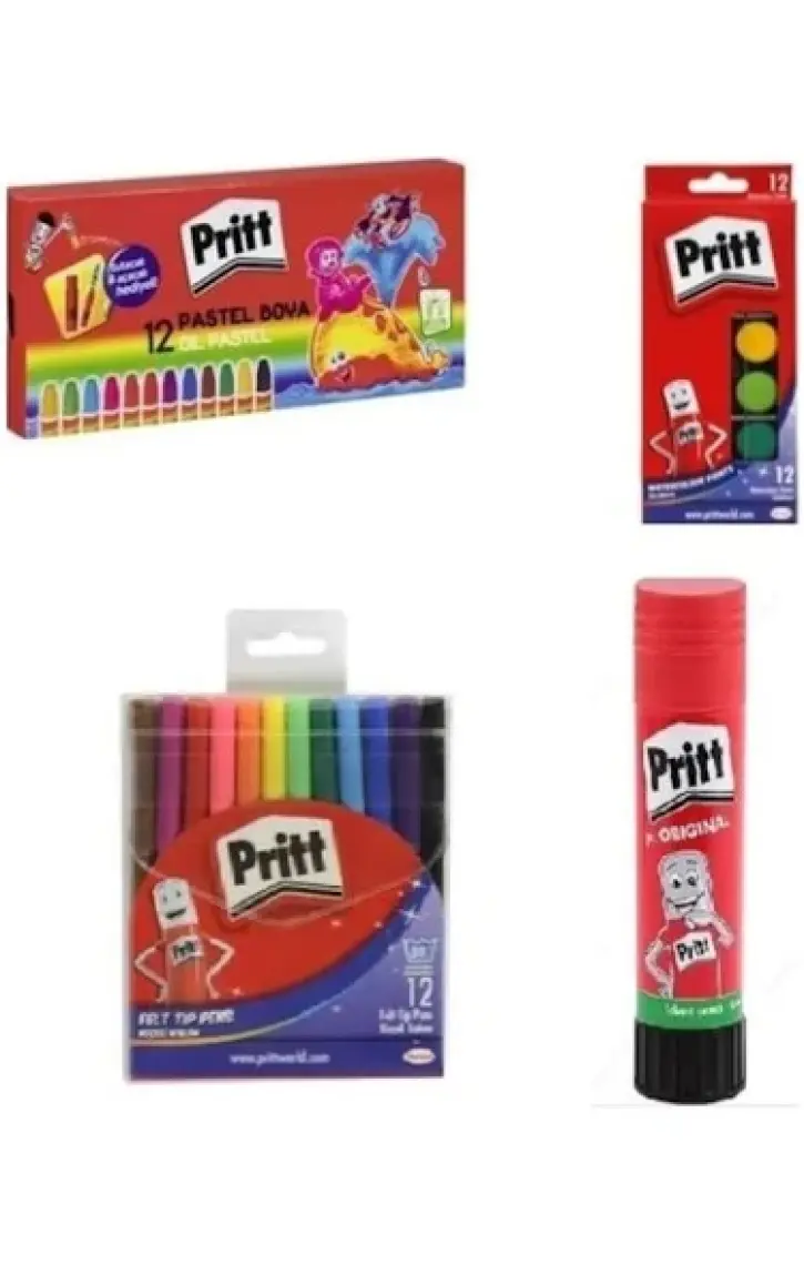 Pritt Boyama Yapıştırma Seti