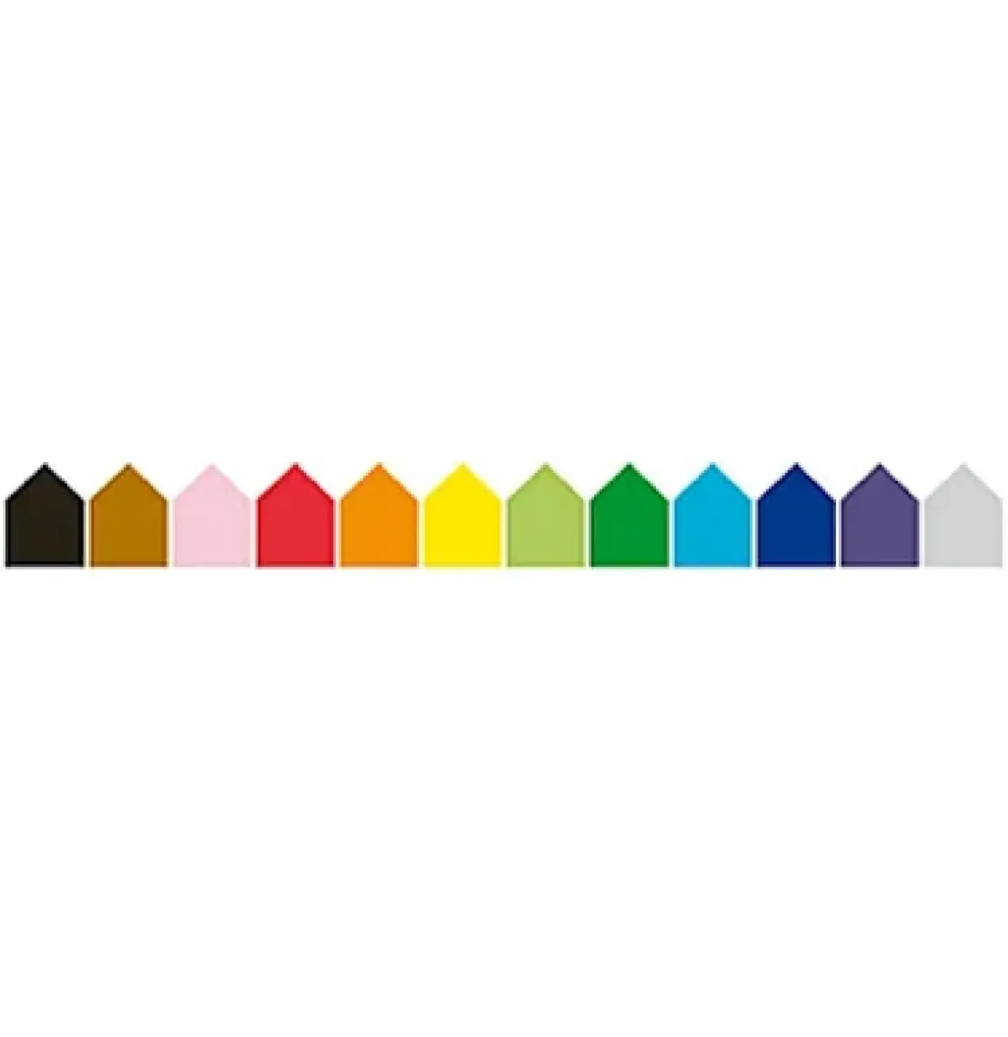 Carioca Wax Yıkanabilir Elleri Kirletmeyen Pastel Boya 12'li