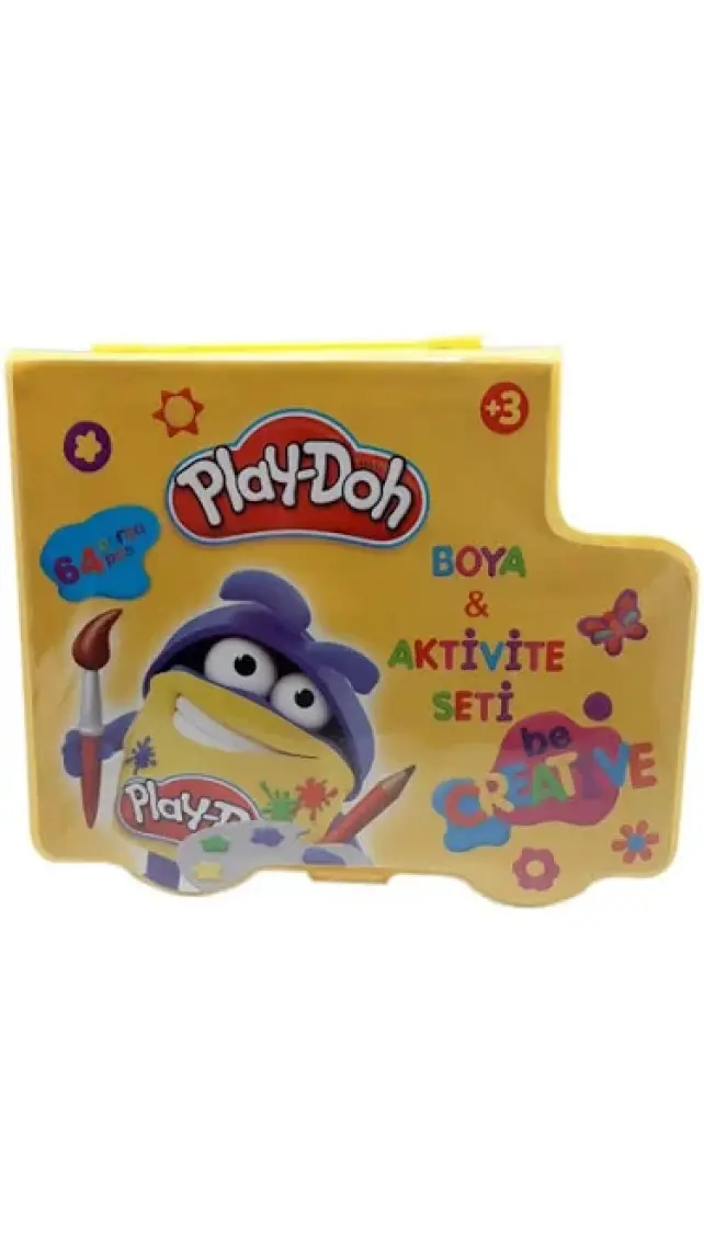 Play-Doh Kırtasiye Boya Seti 64'lü