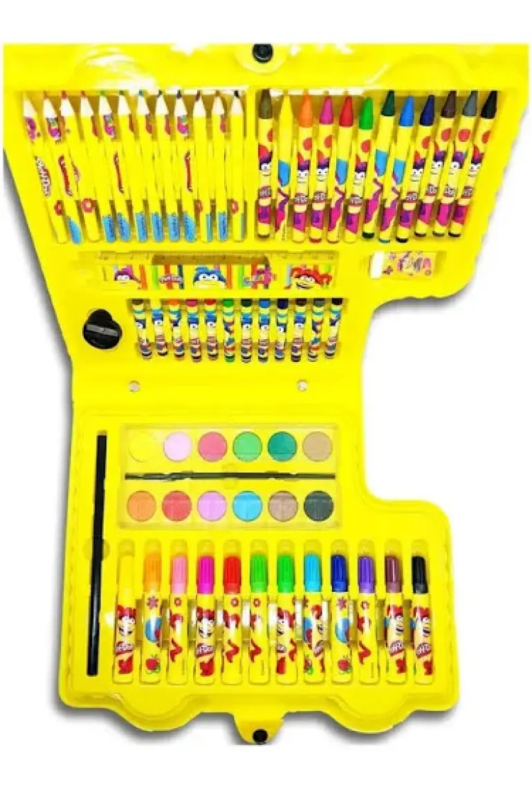 Play-Doh Kırtasiye Boya Seti 64'lü