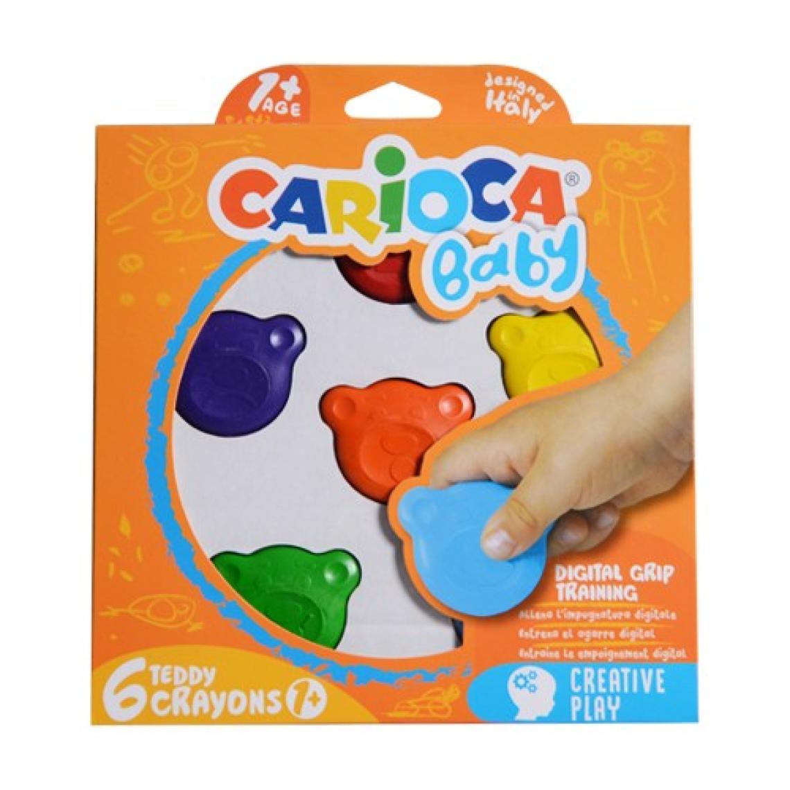 Carioca Baby Mum Boya Oyun Hamuru ve Keçeli Kalem Boya Seti