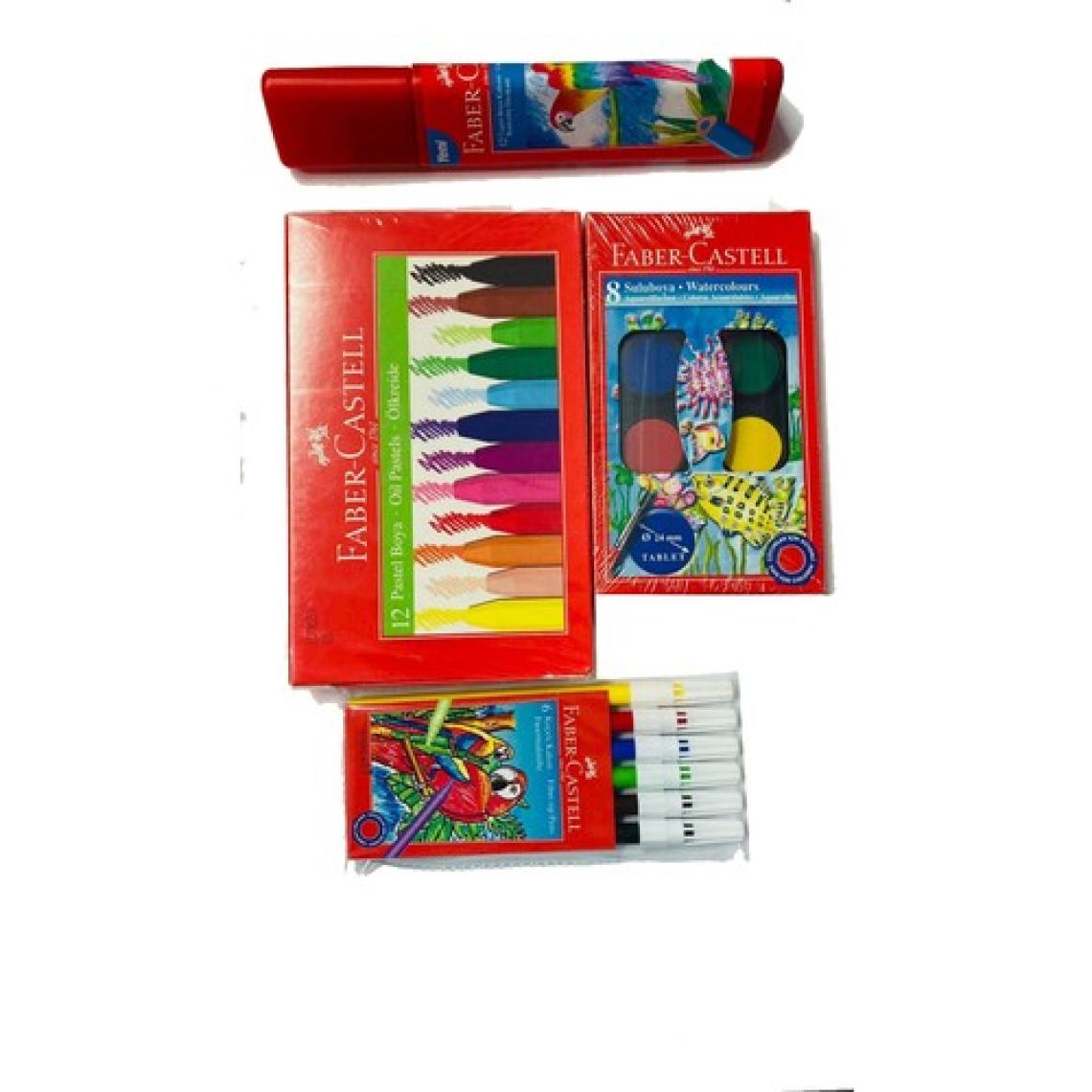 Faber-Castell Boyama Seti 4'lü