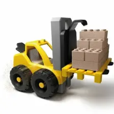 Art Craft 03744 Artstand Forklift Operatör Kum Set - Fen Toys