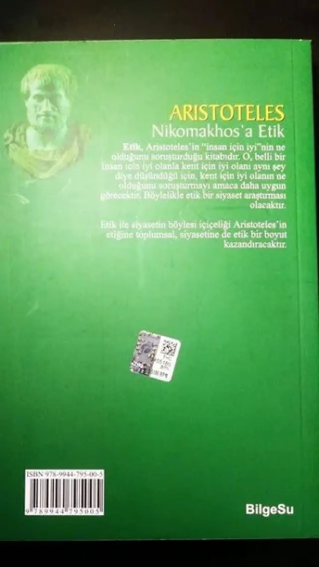 Nikomakhos'a Etik - Aristoteles