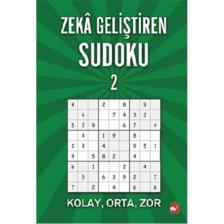 Zeka Geliştiren Sudoku 2 Kolay Orta Zor