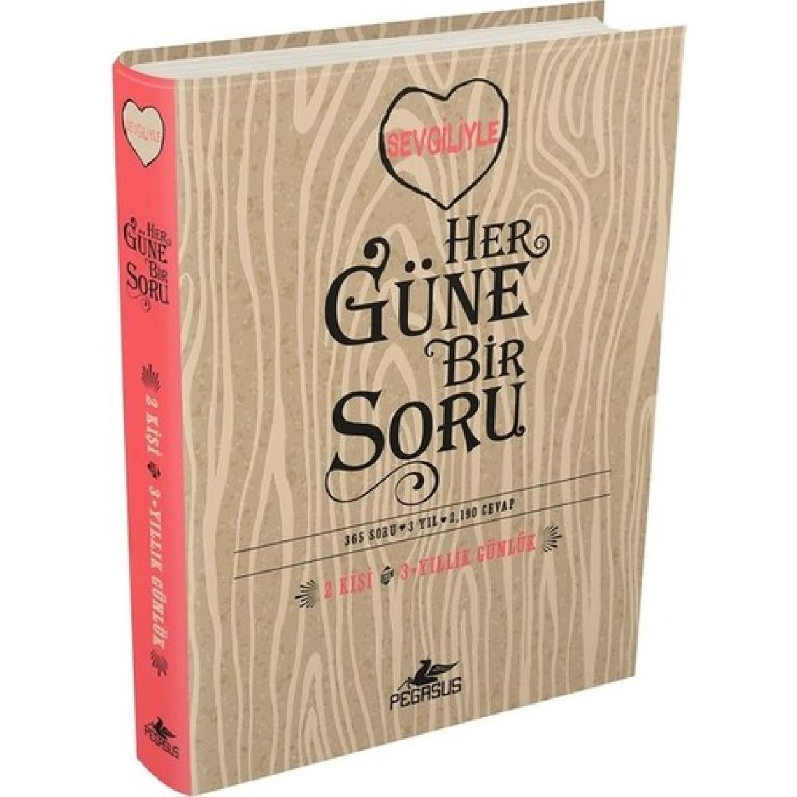 Pegasus Yayınları Potter Style Sevgiliyle Her Güne Bir Soru – 368 Sayfa, İlişkiyi Güçlendiren Günlük Soru Kitabı