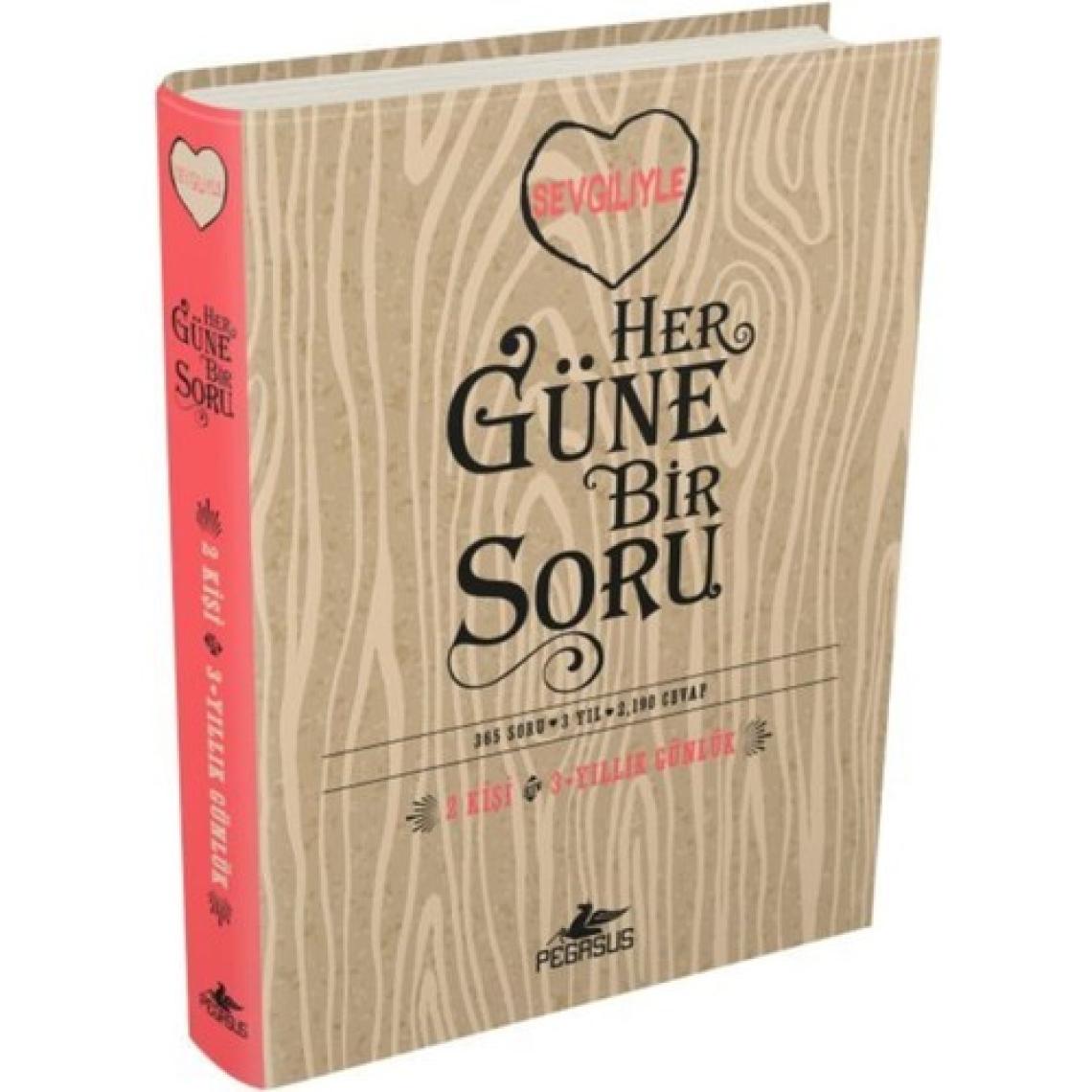 Pegasus Yayınları Potter Style Sevgiliyle Her Güne Bir Soru – 368 Sayfa, İlişkiyi Güçlendiren Günlük Soru Kitabı