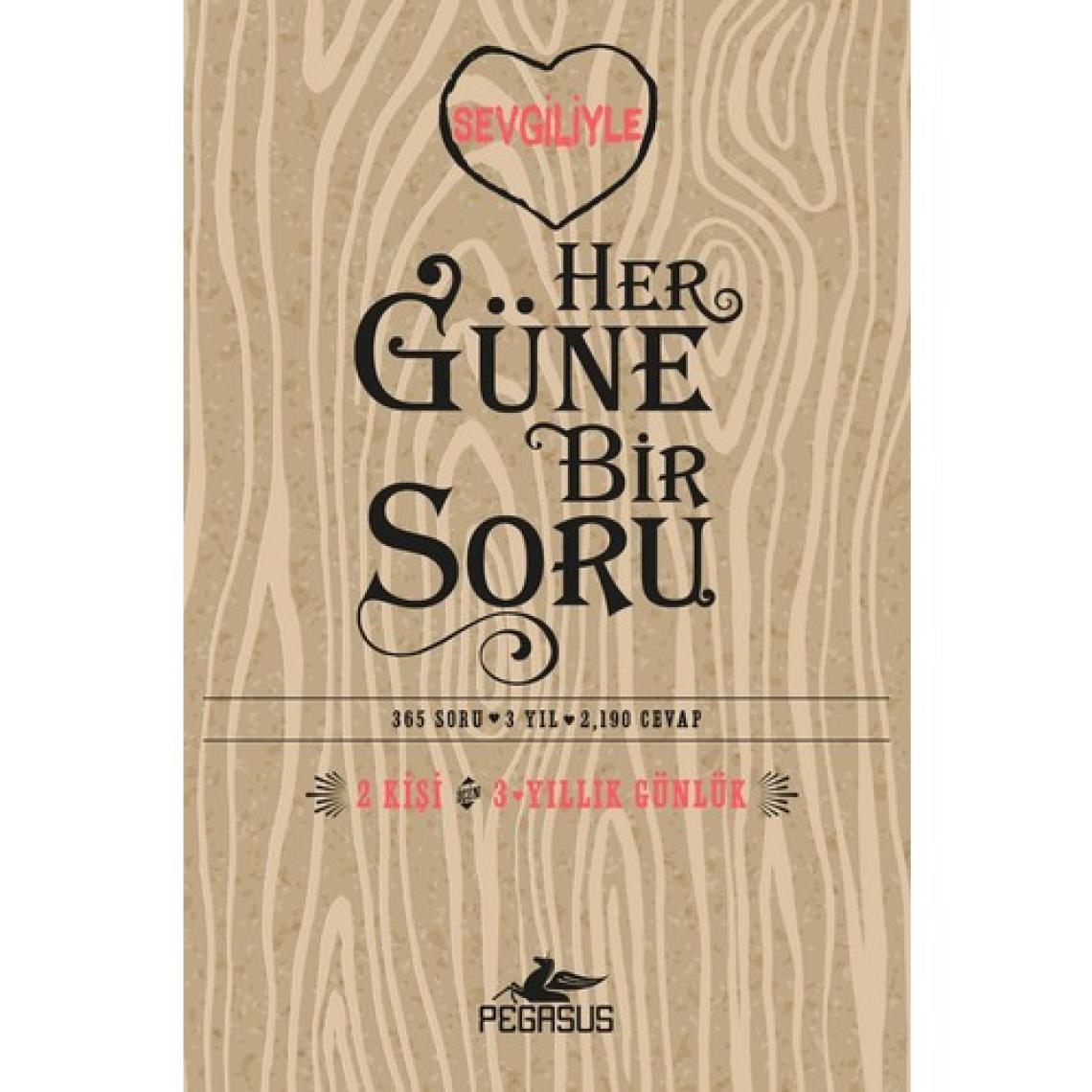 Pegasus Yayınları Potter Style Sevgiliyle Her Güne Bir Soru – 368 Sayfa, İlişkiyi Güçlendiren Günlük Soru Kitabı