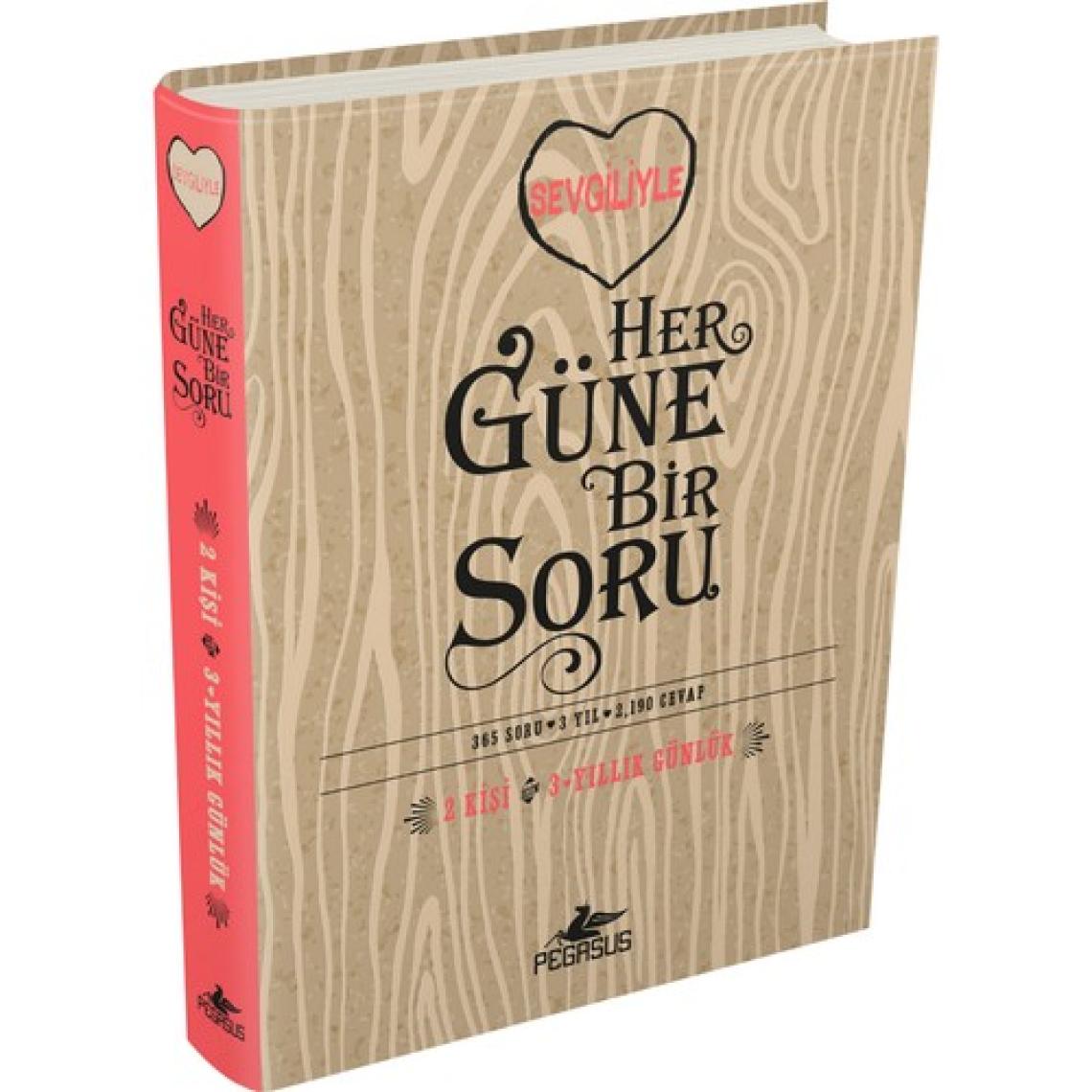 Pegasus Yayınları Potter Style Sevgiliyle Her Güne Bir Soru – 368 Sayfa, İlişkiyi Güçlendiren Günlük Soru Kitabı