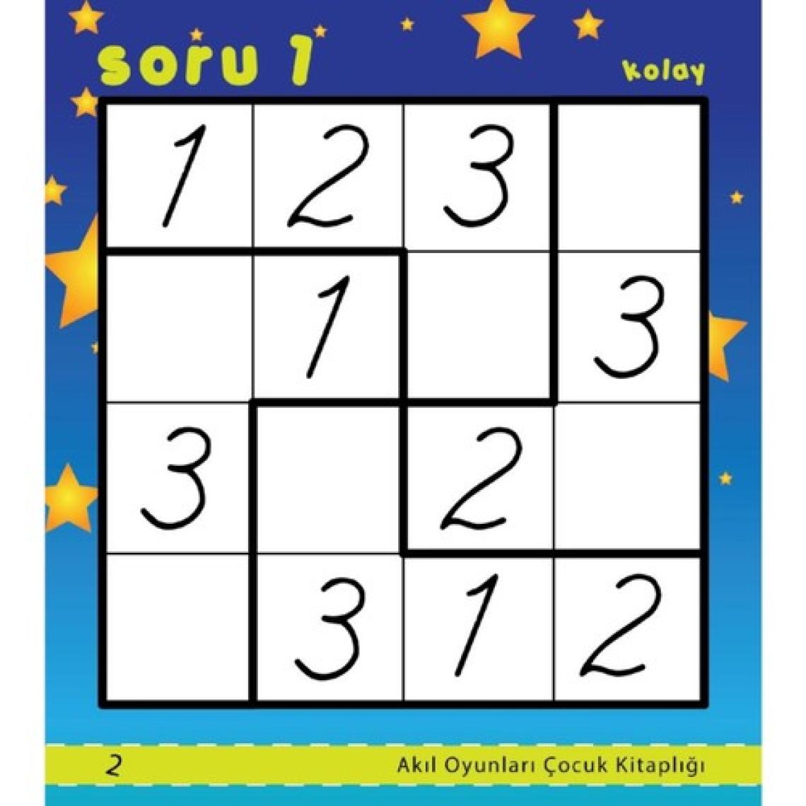 Çoçuklar İçin Bölgesel Sudoku