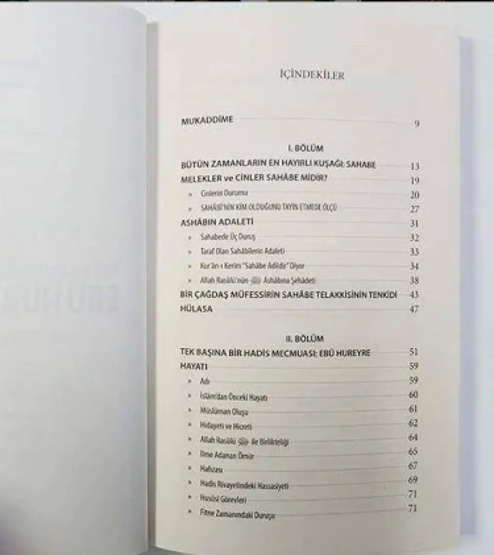 İftiraların Odağındaki Sahabi : Ebu Hureyre