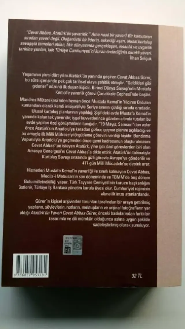 Atatürk’ün Yaveri Cevat Abbas Gürer - Turgut Gürer