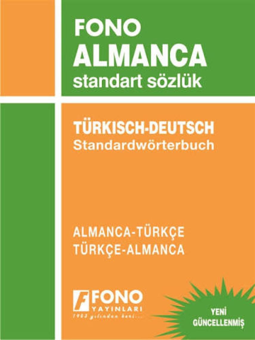 Fono Yayınları Fono Almanca / Türkçe - Türkçe / Almanca Standart Sözlük