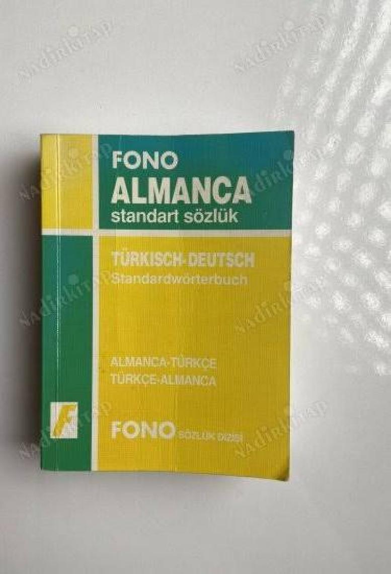 Fono Yayınları Fono Almanca / Türkçe - Türkçe / Almanca Standart Sözlük