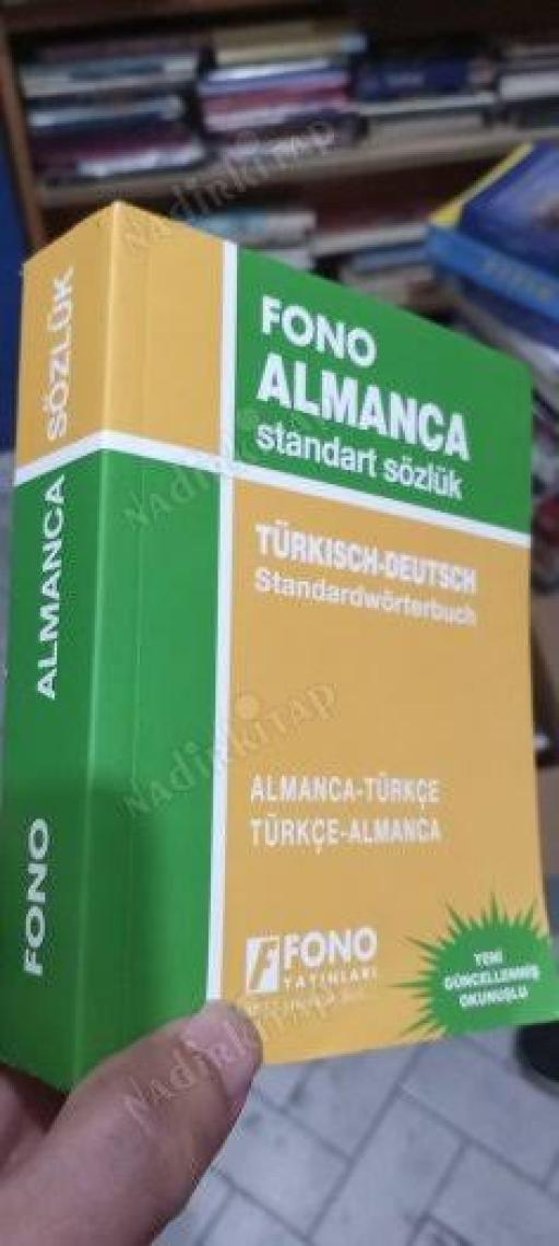 Fono Yayınları Fono Almanca / Türkçe - Türkçe / Almanca Standart Sözlük