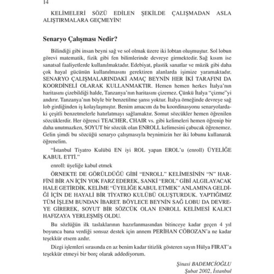 Alfa Yayınları Kurgusal Sözlük (İngilizce - Türkçe )