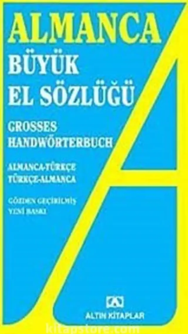 Altın Kitaplar Almanca Büyük El Sözlüğü