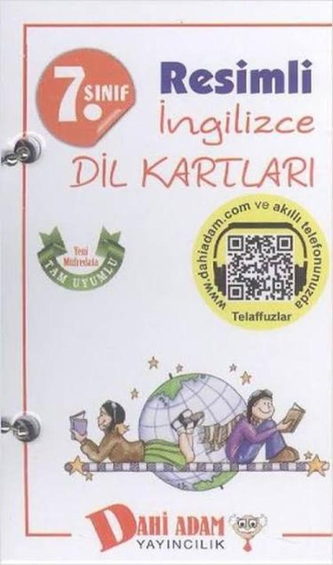 7. Sınıf Resimli İngilizce Dil Kartları